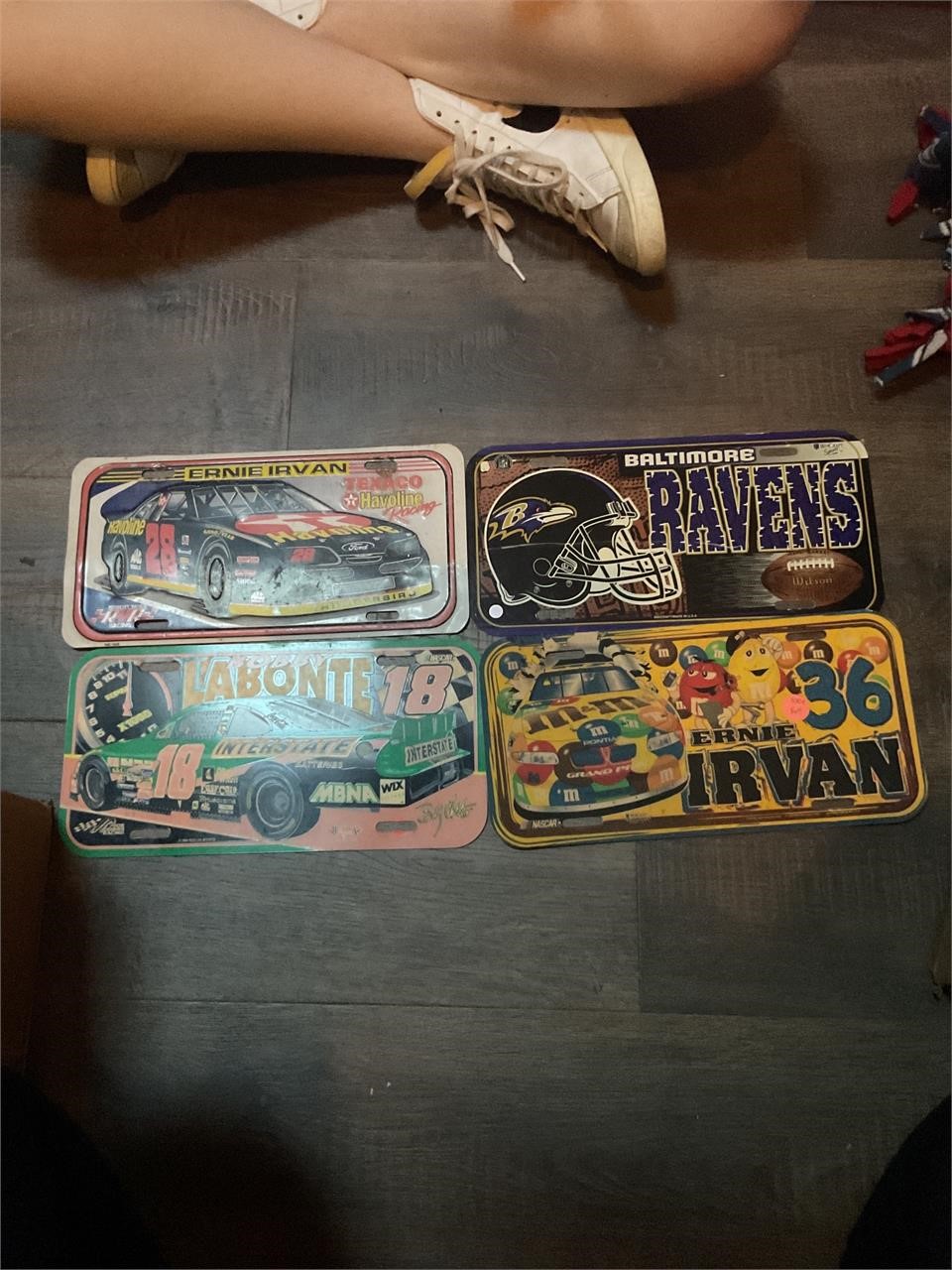Vintage fan plates