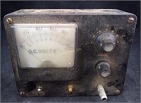 Vintage D C Voltage Battery Portable Tester