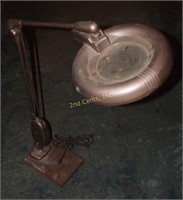 Vintage Magnifying Jeweler's Desk Light