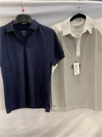 ASSORTED POLO SHIRTS (BLUE IS WOMEN’S MEDIUM,