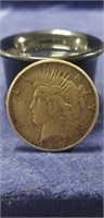 (1) 1925 Silver One Dollar Coin