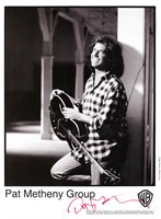 Pat Metheny signed photo