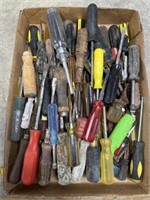 Screwdrivers, All Different Sizes,  Dirty, Rusty,
