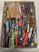 Screwdrivers, All Different Sizes,  Dirty, Rusty,
