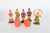 Thanksgiving Figurines, Acorn S&P Shakers