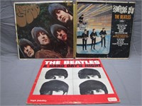 3 Vintage Beatles Vinyl Records