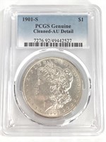 1901-S Morgan Dollar PCGS AU Detail