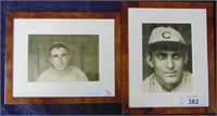 Lot of Two Original Baseball Photos.