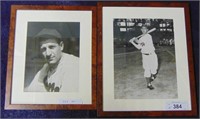 Lot of Two Vintage Baseball Photos.