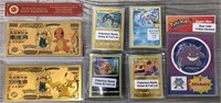 Pokémon Cards, Sticker & Novelty Money