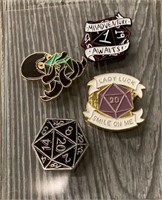 Dungeon & Dragons Limited Edition Pins