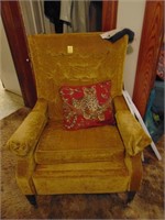 Matching vintage parlor chair
