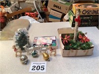 Vintage Christmas Ornaments and Tags