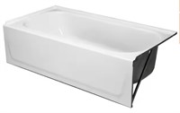 Aloha 60 in. x 30 in. Soaking Tub with Right Drain