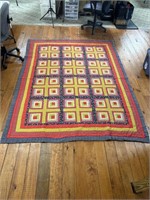 Handmade Quilt 75" X 95"