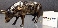 Cow Parade Cow Figurine - Tattooed Bovine