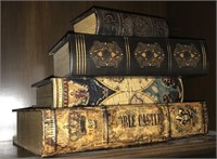 Faux Books, top opens to compartment