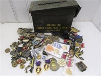 Good military ammo can collection of assorted