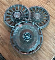 3 Misc hubcaps