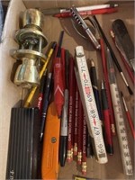 POCKET KNIVES , PENCILS AND MISC