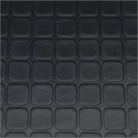 Rubber Cal Block-Grip Floor Mat - 2mm x 4x12Ft