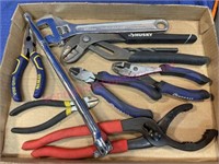 Flat Lot: Pliers -Wrench -etc