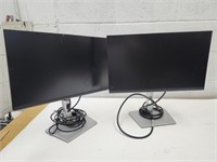 2 Monitors From Local Business 21"  DELL