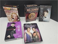 DVD Movie Sets Lot Hollywood, P.D. James,Crosby +
