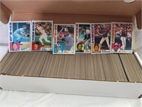 Topps Baseball partial set from 1984