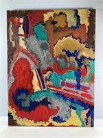 Brilliant Colored Oil Abstract