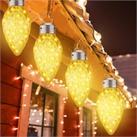 16ct Twinkling Jumbo Christmas Lights