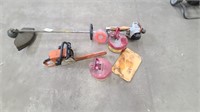 Stihl Weed eater, saw, cans & more
