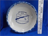 2013 Pa. Claybuster pie plate