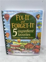 FIX IT AND FORGET IT. 5 INGREDIENT SLOW COOKER