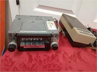 American motors 8-track radio and small battery