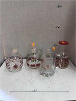 4cnt Glass Jars / Pitcher