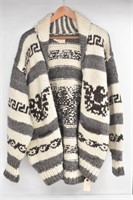 Hill's Indian Crafts Men's 100% Raw Wool Sweater