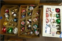 Christmas ornaments - 3 boxes