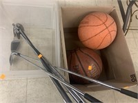 Basketballs & Golf Clubs