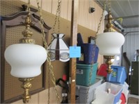 3 Hanging Lamps.