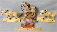 Old Horse Pull Toys