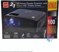 RCA RPJ174-COMBO 720P Home Theater Projector Bundl