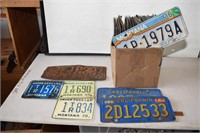 HUGE COLLECTION LICENSE PLATES !