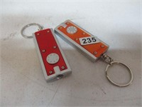 2 Flashlight Key Chains