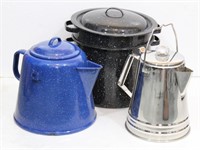 GSI Stainless 14 Cup Percolator, GSI Enamelware