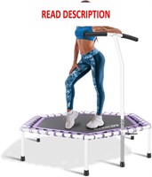 Newan 48' Fitness Trampoline - Violet