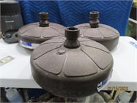 (3) SandFill Umbrella Holder Bases