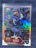 OZZIE ALBIES 2023 CHROME UPDATE ALL STAR GAME