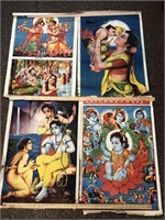 Colorful Posters (Rajhans Press, etc...)