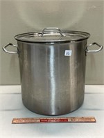 LARGE STAINLESS STEEL STOCK POT